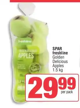 Spar SPAR freshline Golden Delicious Apples offer