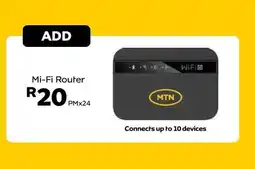 MTN Mi-Fi Router offer