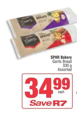 Spar SPAR Bakery Garlic Bread offer