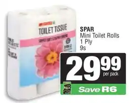 Spar SPAR Mini Toilet Rolls offer
