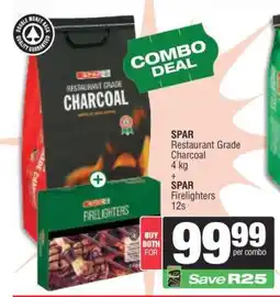 Spar SPAR Restaurant Grade Charcoal + SPAR Firelighters offer