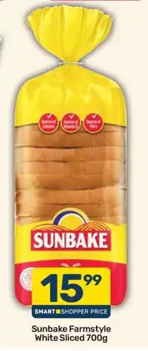 Pick n Pay Hypermarket Sunbake Farmstyle White Sliced 700g offer