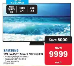 Makro Samsung 139 cm (55) Smart Neo QLED offer