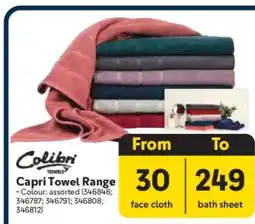 Makro Capri Towel Range offer