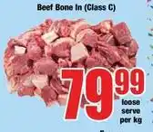 Boxer Beef bone in (class c) offer