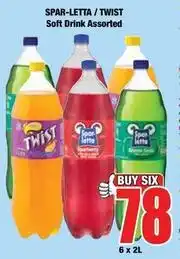 Boxer Spar - soft drink assorted offer