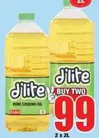 Boxer D'lite - pure cooking oil offer