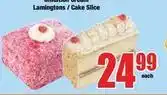 Boxer Lamingtons / cake slice offer