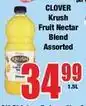 Boxer Clover - fruit nectar blend offer