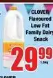 Boxer Clover - flavoured low fat family dairy snack offer