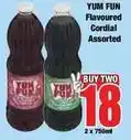 Boxer Flavoured cordial offer