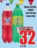 Boxer Twist soft drink offer