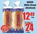 Boxer Boxer - white bread (unsliced) offer