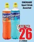 Boxer Energade - sport drink offer