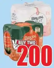 Boxer Brutal fruit spritzer offer