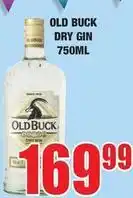 Boxer Old buck - dry gin 750ml offer