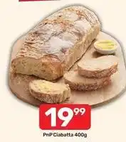 Pick n Pay Liquor Ciabatta offer