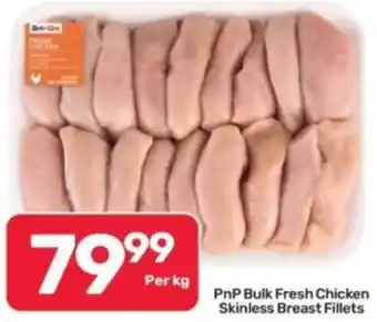 Pick n Pay Hypermarket PnP Bulk Fresh Chicken Skinless Breast Fillets offer