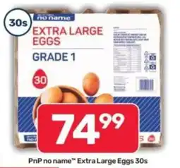 Pick n Pay Hypermarket PnP no name Extra Large Eggs offer