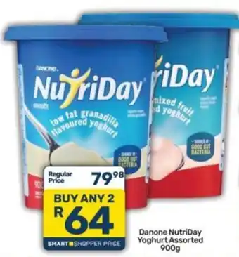 Pick n Pay Hypermarket Danone NutriDay Yoghurt Assorted offer