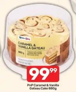 Pick n Pay Hypermarket PnP Caramel & Vanilla Gateau offer