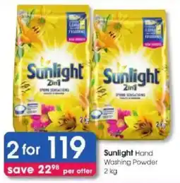 Clicks Sunlight Hand Washing Powder offer
