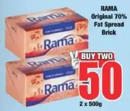 Boxer Rama Original 70% Fat Spread Brick offer