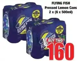 Boxer Flying Fish Pressed Lemon Cans offer