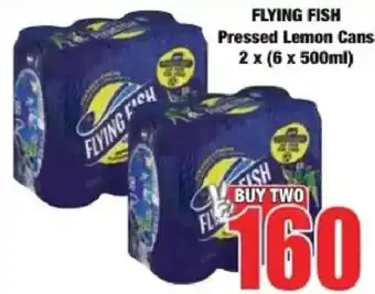 Flying Fish Pressed Lemon Cans
