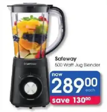 Clicks Safeway 500 Watt Jug Blender offer