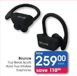 Clicks Bounce True Break Sports Hook True Wireless Earphones offer