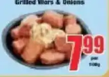 Boxer Grilled Wars & Onions offer