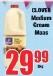 Boxer CLOVER Medium Cream Maas offer