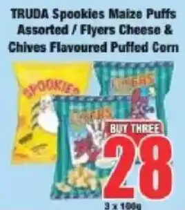 Boxer TRUDA Spookies Maize Puffs Assorted offer