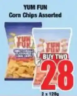 Boxer YUM FUN Corn Chips Assorted offer
