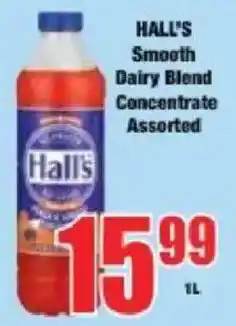 Boxer Hall's Smooth Blend Dairy Concentrate Assorted offer