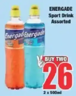Boxer Energade Sport Drink Assorted offer