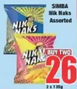 Boxer SIMBA Nik Naks Assorted offer
