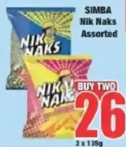Boxer SIMBA Nik Naks Assorted offer