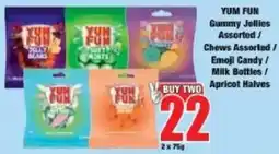 Boxer YUM FUN Gummy Jellies Assorted offer