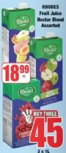 Boxer Rhodes Fruit Juice Nectar Blend Assorted offer