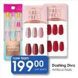 Clicks Dashing Diva Artificial Nails offer