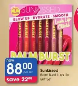 Clicks Sunkissed Balm Burst Lush Lip Gift Set offer