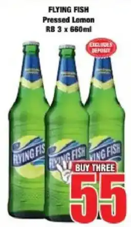 Boxer Flying Fish Pressed Lemon offer