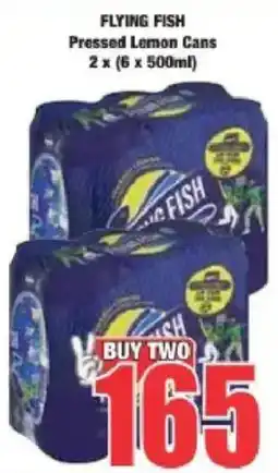 Boxer Flying Fish Pressed Lemon Cans offer