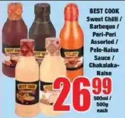 Boxer BEST COOK Assorted Sauce offer