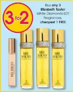 Clicks Elizabeth Taylor White Diamonds EDT Fragrances offer