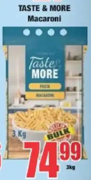 Boxer Taste & More Macaroni offer