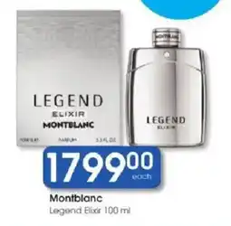 Clicks Montblanc Legend Elixir offer
