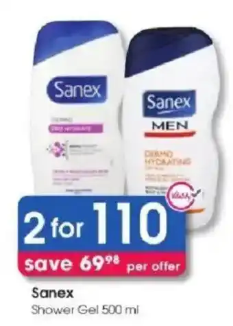 Clicks Sanex Shower Gel offer